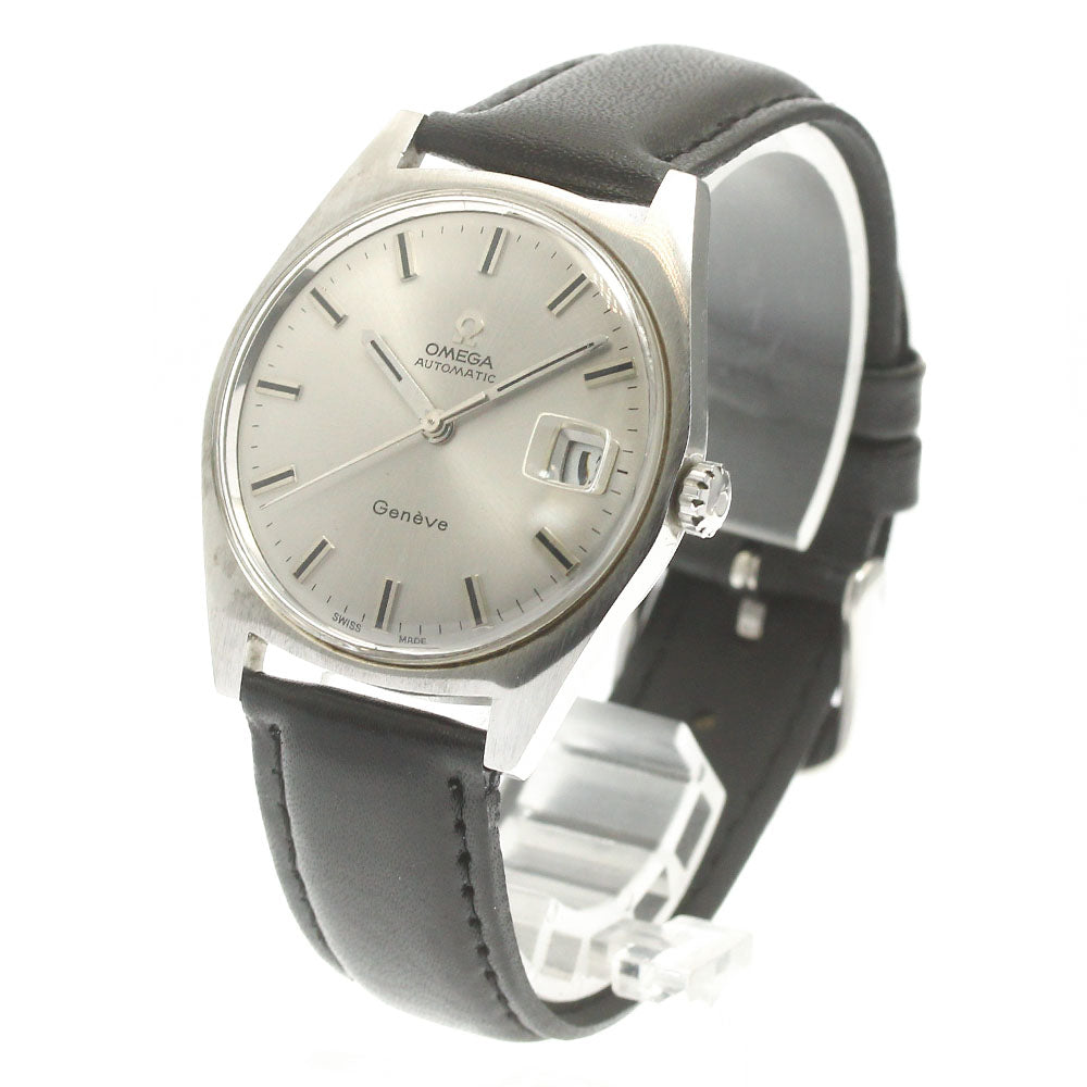 OMEGA Geneve 166.041 Cal.565 Date Silver Dial Automatic Men's Watch_874781
