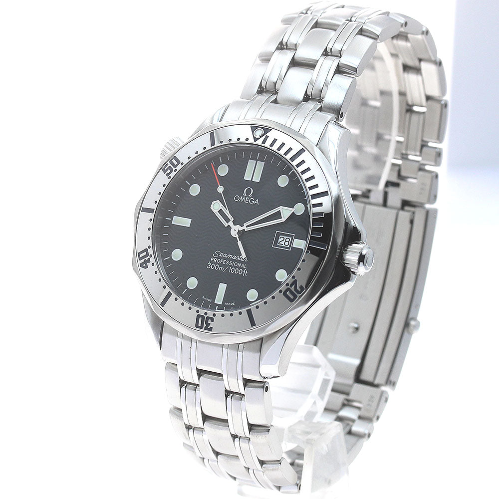 OMEGA Seamaster300 Professional 2542.80 Date Navy Dial Quartz Men's Watch_874801