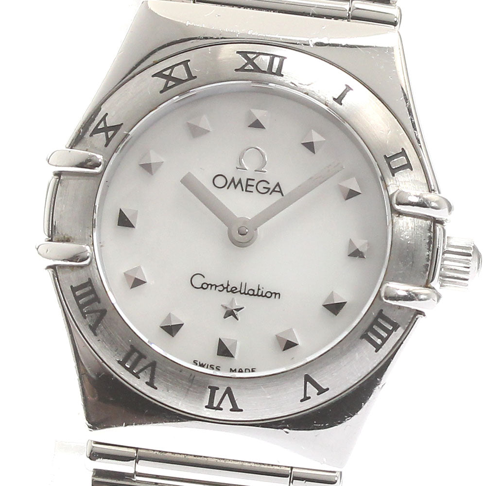 OMEGA Constellation 1561.71 Shell dial White shell Dial Quartz Ladies Watch_874803