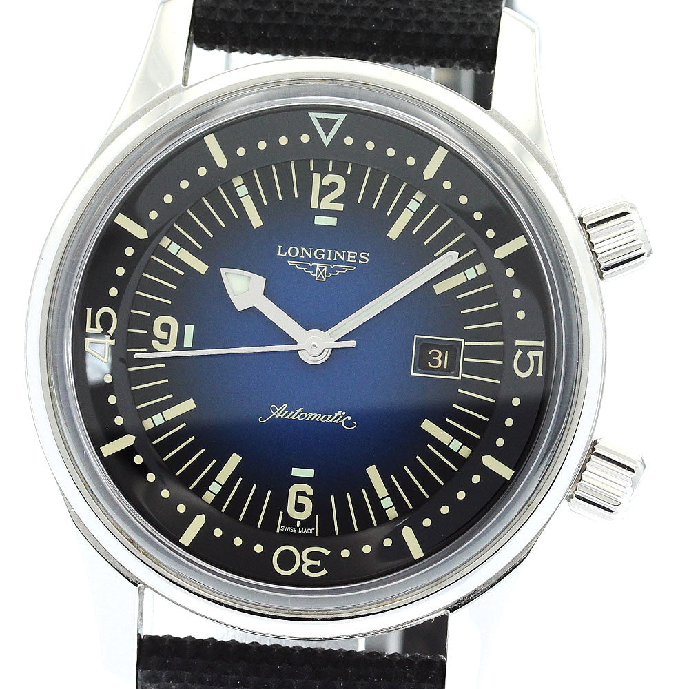 LONGINES Legend diver L3.374.4 Black / Blue Dial Automatic Men's Watch_874812