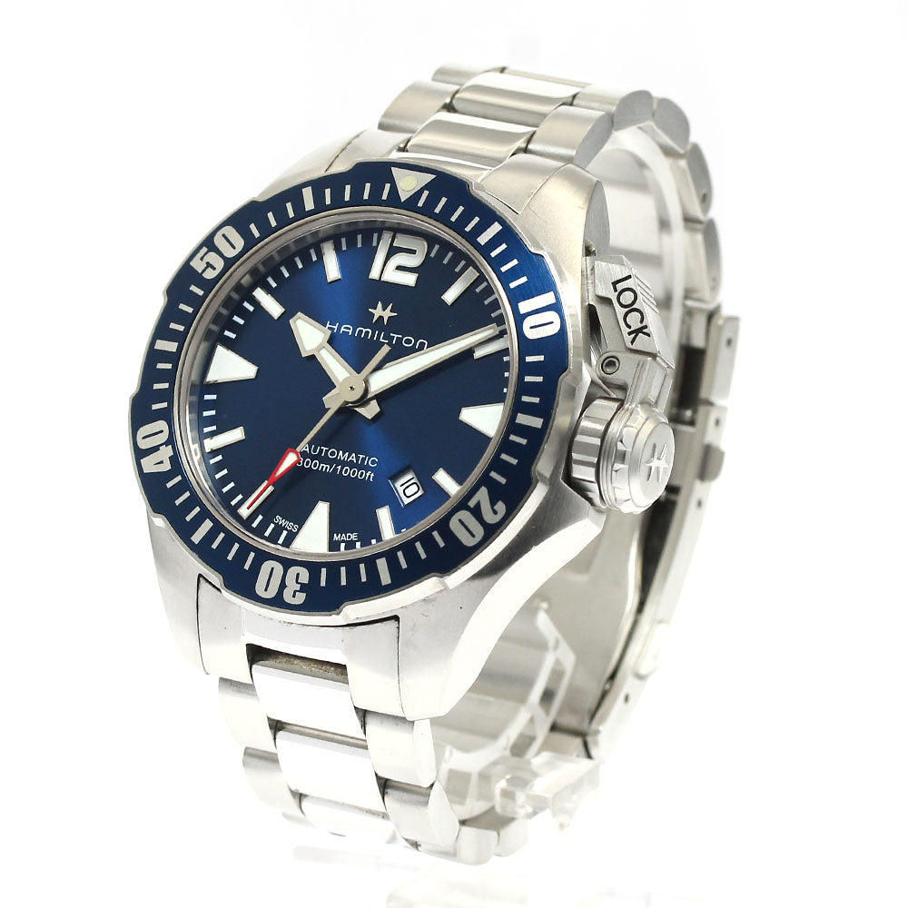HAMILTON Khaki navy open water H777050 Date Automatic Men's Watch_874817