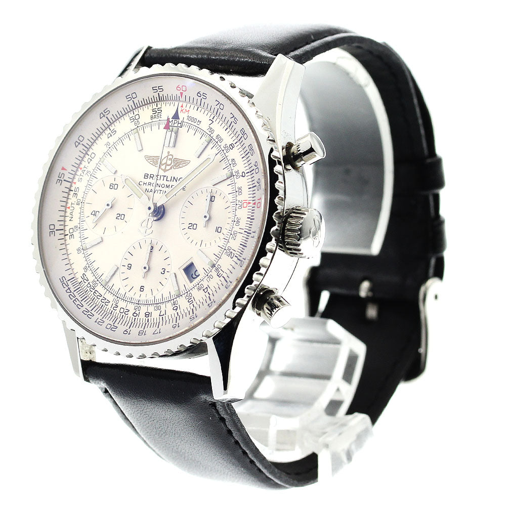 BREITLING Navitimer A23322 Chronograph Silver Dial Automatic Men's Watch_874818