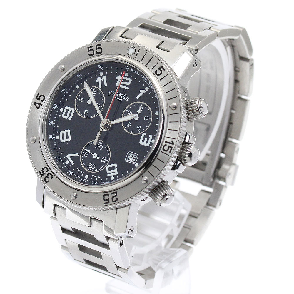 HERMES Clipper diver CL2.910 Date Chronograph Quartz Men's Watch_874846
