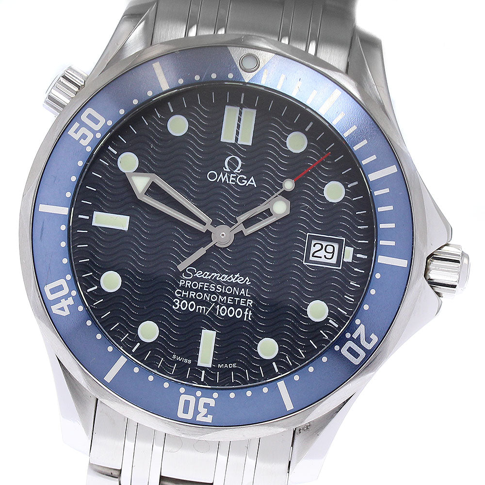 OMEGA Seamaster300 Professional 2531.80 Date Navy Dial Automatic Men's_874853