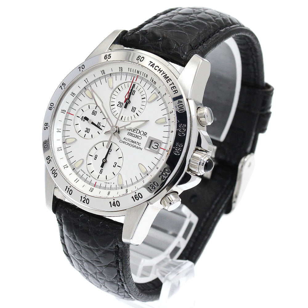 SEIKO CREDOR Phoenix GCBP993/6S78-0A30 Chronograph Silver Dial Automatic Men's Watch_874865
