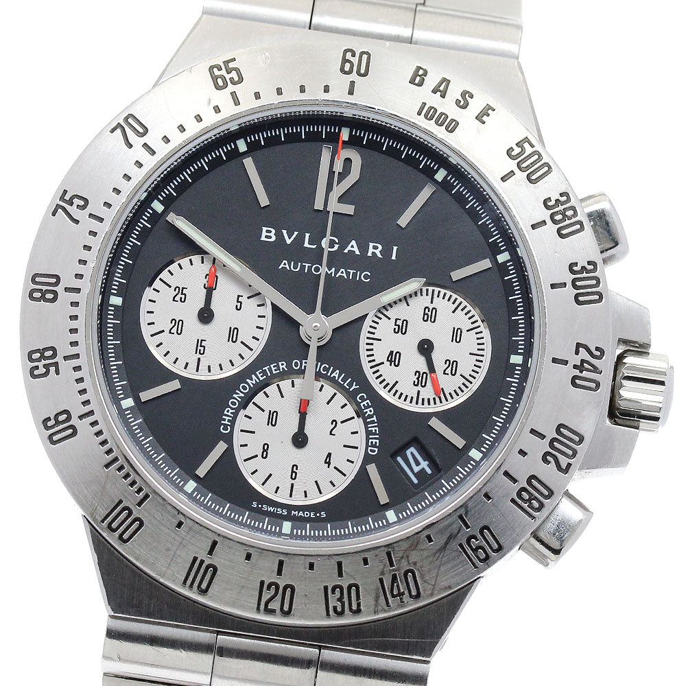 BVLGARI Diagono tachymetric CH40STA Chronograph Date Automatic Men's_874885