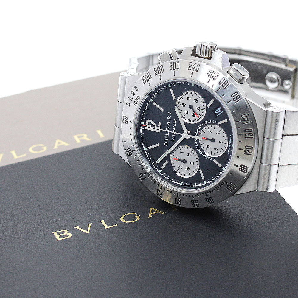 BVLGARI Diagono tachymetric CH40STA Chronograph Date Automatic Men's_874885
