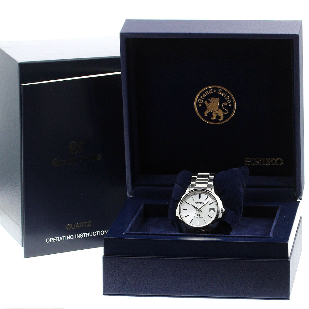 SEIKO Grand Seiko SBGV013/9F82-0AD0 Date Silver Dial Quartz Men's Watch_874889