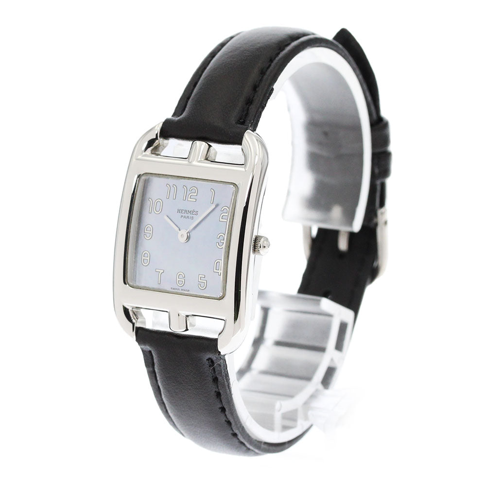 HERMES Cape Cod CC1.210 Blue shell Dial Quartz Ladies Watch_874890