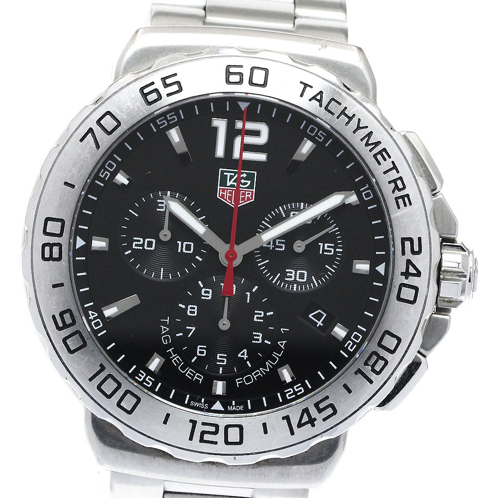 TAG HEUER Formula 1 CAU1112 Chronograph black Dial Quartz Men's Watch_874899