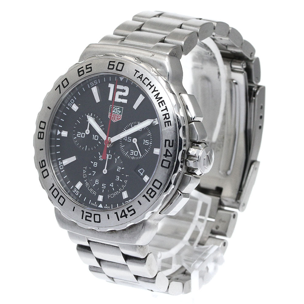 TAG HEUER Formula 1 CAU1112 Chronograph black Dial Quartz Men's Watch_874899