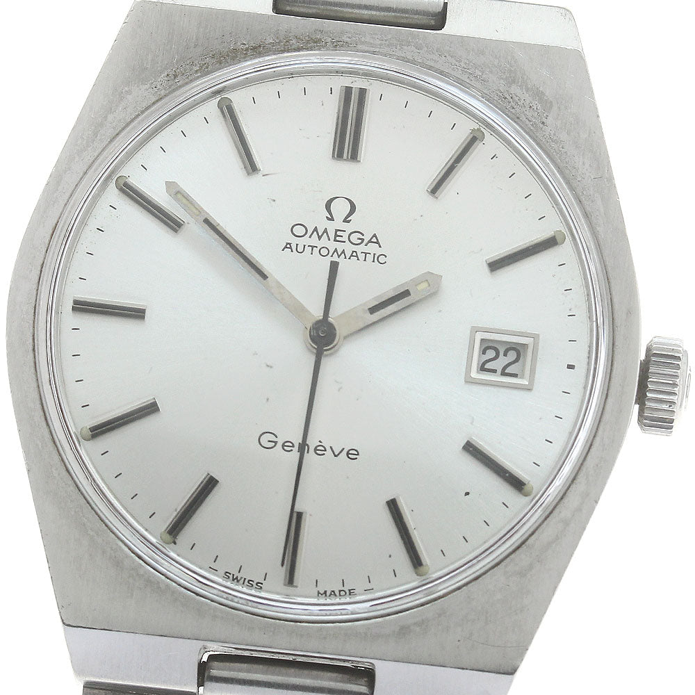 OMEGA Geneve Ref.166.099 Date Cal.1481 Silver Dial Automatic Men's Watch_874904