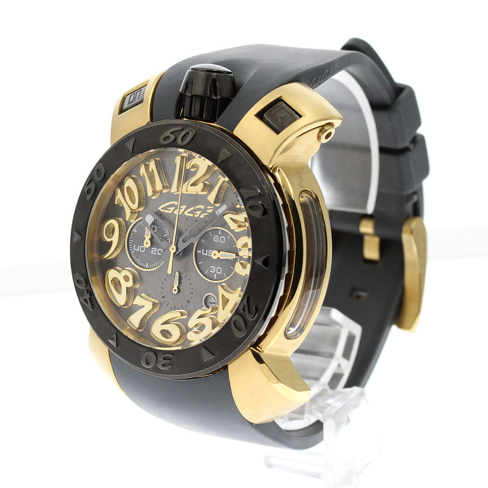 GaGa MILANO Chrono 48mm 8014.01 gray Dial Quartz Men's Watch_874915