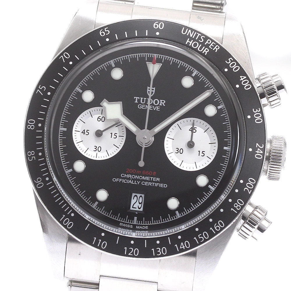 TUDOR Black Bay Chrono 79360N Date black Dial Automatic Men's Watch_874932