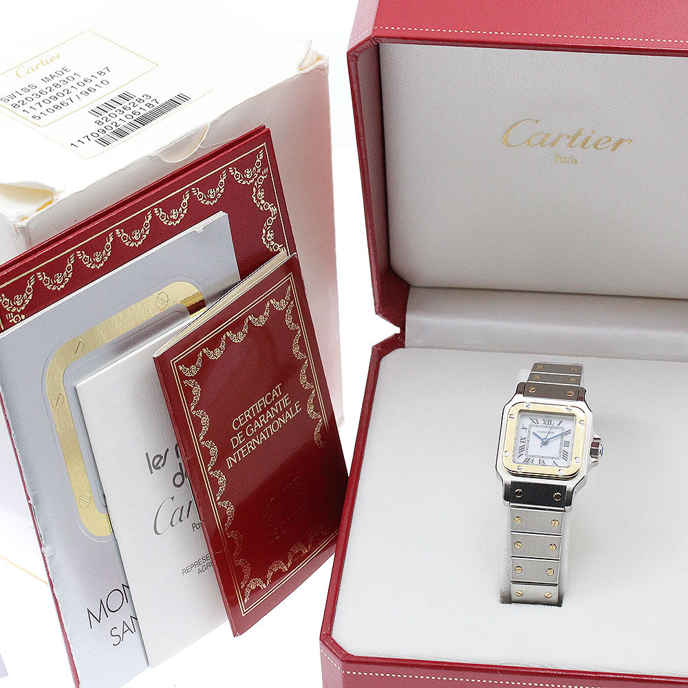 CARTIER Santos GalbeeSM 82036283 white Dial Automatic Ladies Watch_874938