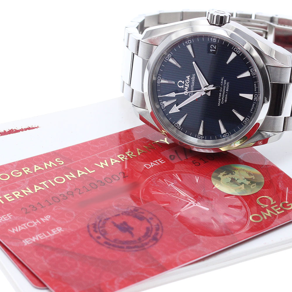 OMEGA Seamaster Aqua Terra 150M 231.10.39.21.03.002 Automatic Men's Watch_874952
