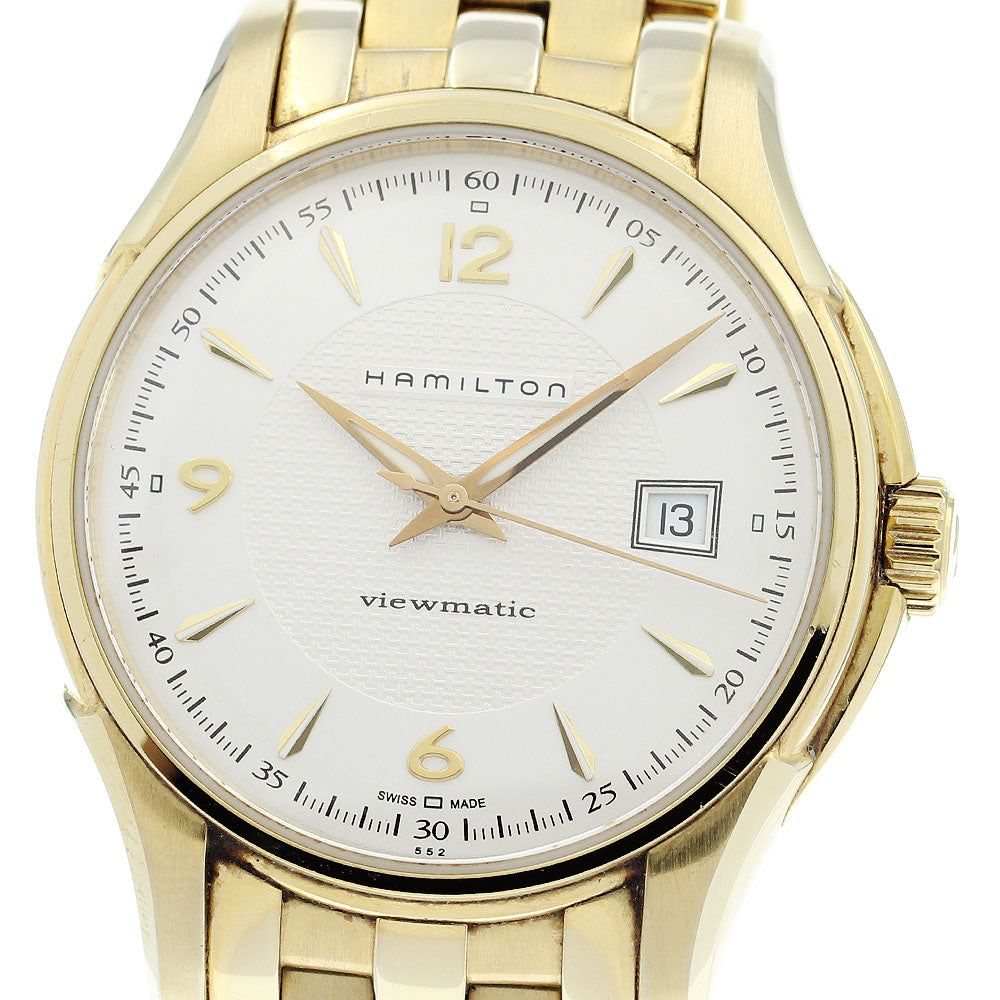 HAMILTON Jazz master H325350 Date Silver Dial Automatic Men's Watch_874993