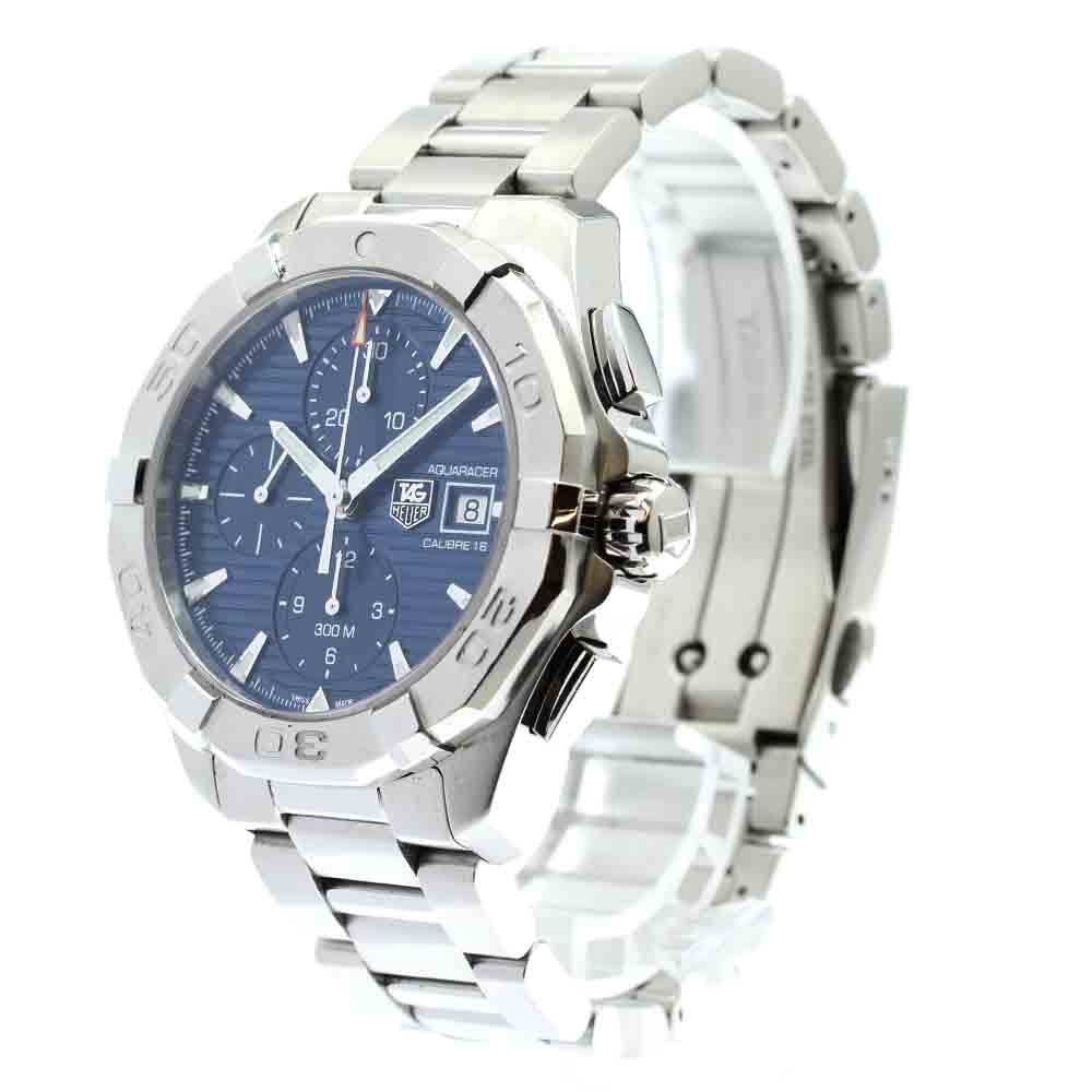 TAG HEUER Aqua Racer CAY2112-2 Chronograph Navy Dial Automatic Men's_875005