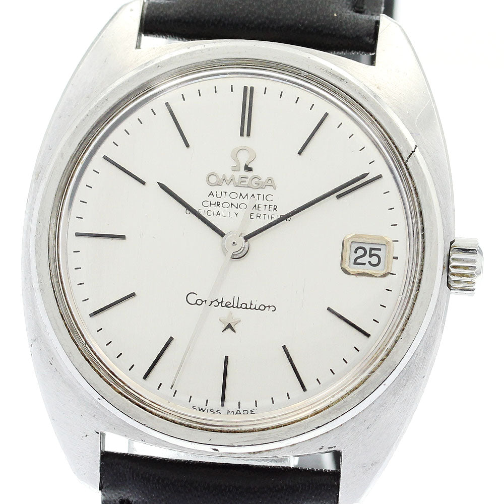 OMEGA Constellation 168.017 Date Cal.564 Silver Dial Automatic Men's Watch_875015