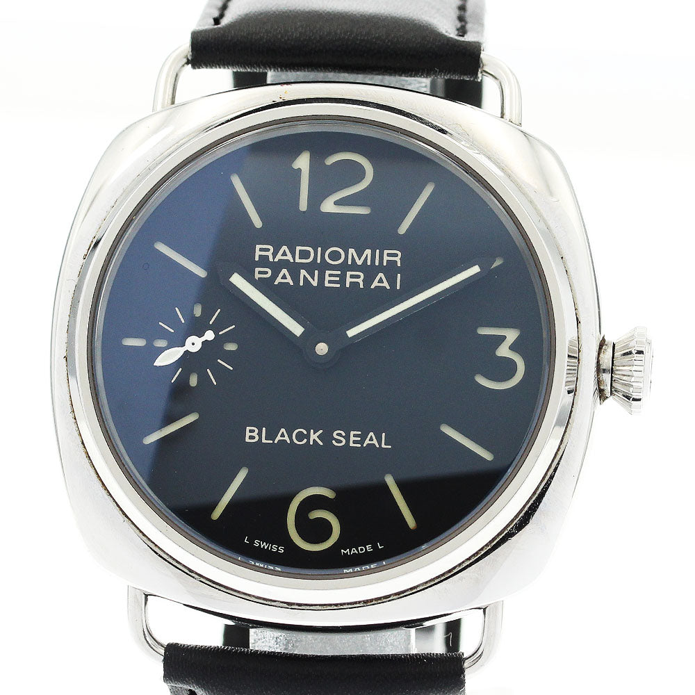 PANERAI Radiomir Black Seal PAM00183 Small seconds black Dial Hand Winding Men's Watch_875040