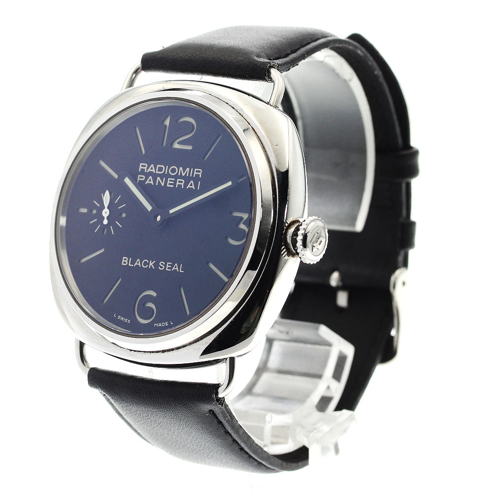 PANERAI Radiomir Black Seal PAM00183 Small seconds black Dial Hand Winding Men's Watch_875040