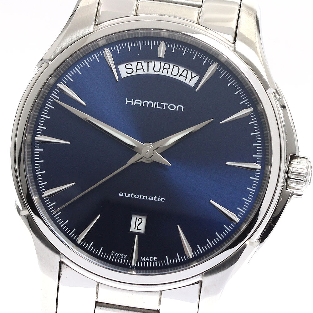 HAMILTON Jazz master H325960 Day date Navy Dial Automatic Men's Watch_875078