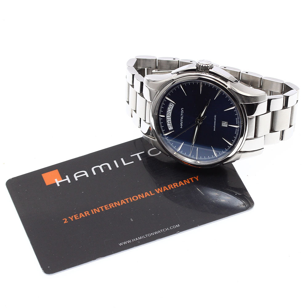 HAMILTON Jazz master H325960 Day date Navy Dial Automatic Men's Watch_875078
