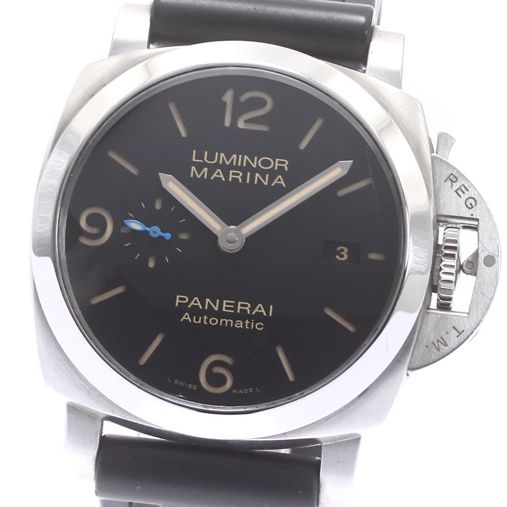 PANERAI Luminor Marina 1950 3DAYS Achaio PAM01312 Date black Dial Automatic Men's Watch_875092