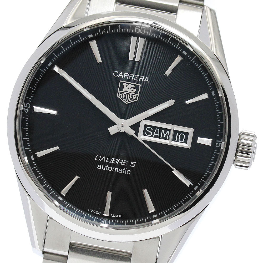 TAG HEUER Carrera Caliber 5 WAR201A.BA0723 Day date Automatic Men's Watch_875163