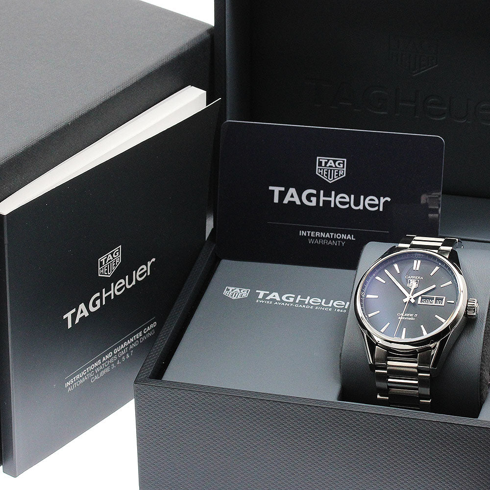 TAG HEUER Carrera Caliber 5 WAR201A.BA0723 Day date Automatic Men's Watch_875163