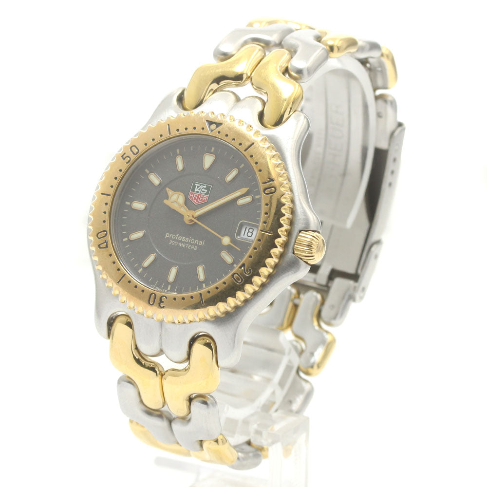 TAG HEUER S/el WG1120-K0 Date Gray Dial Quartz Men's Watch_875167