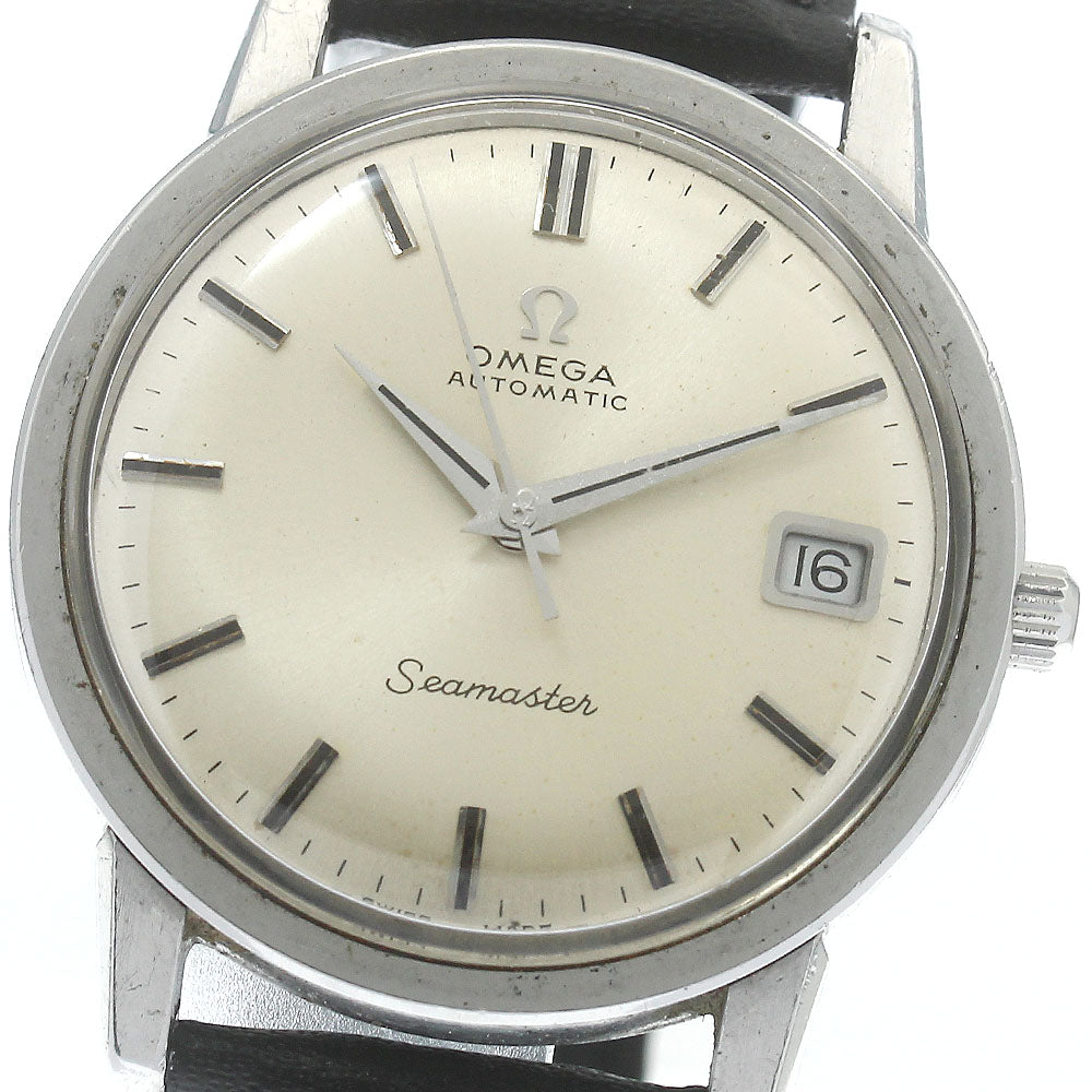OMEGA Seamaster 166.003 Date Cal.565 Silver Dial Automatic Men's Watch_875169