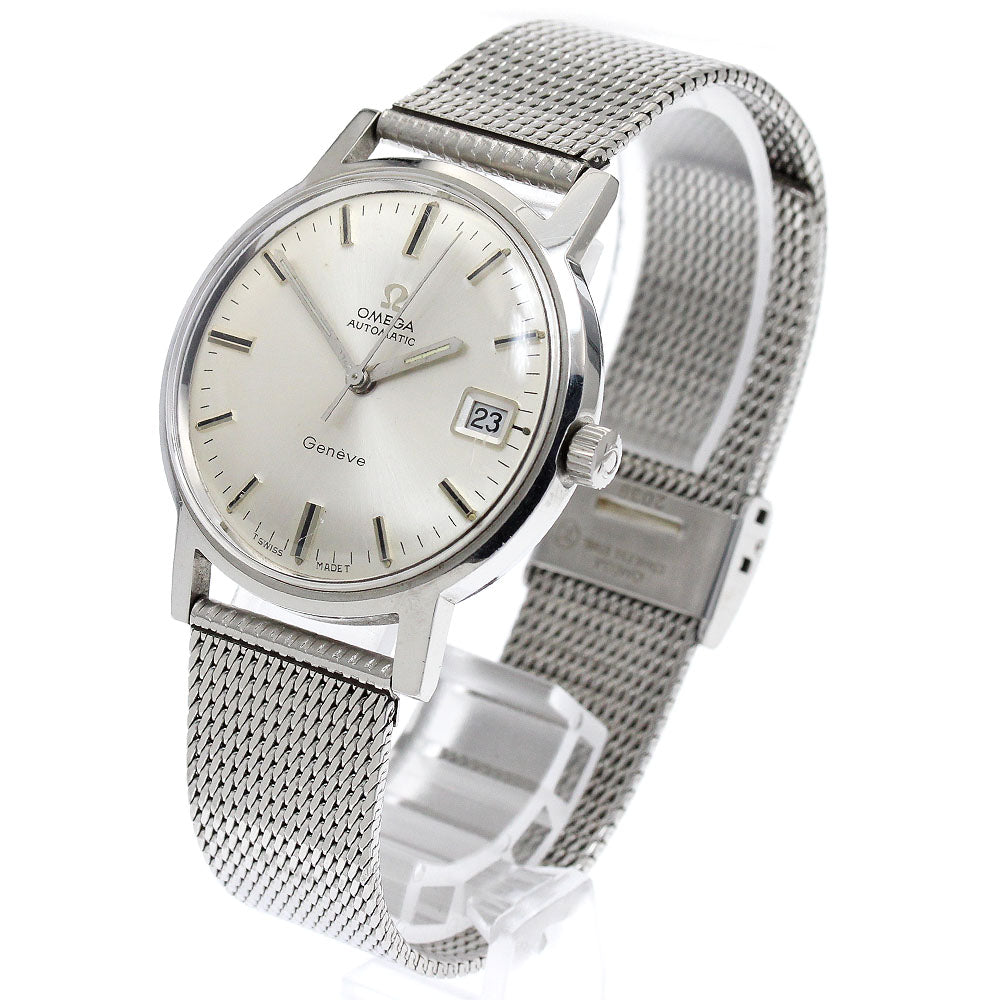 OMEGA Geneve 166.070 Cal.565 Date Silver Dial Automatic Men's Watch_875172