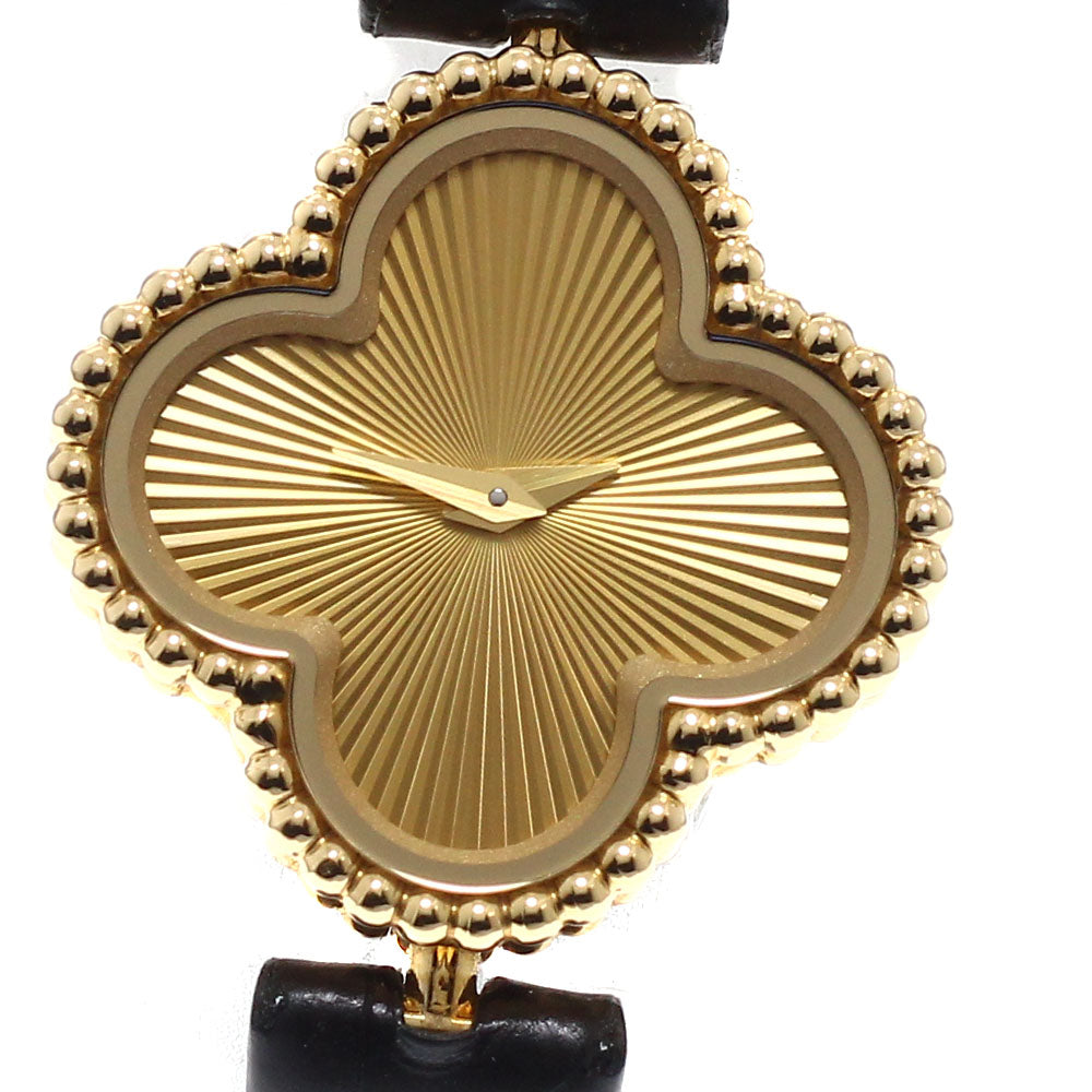 Van Cleef & Arpels Sweet Alhambra VCARO8WT00/1386240 18K Yellow Gold gold Dial Quartz Ladies Watch_875177