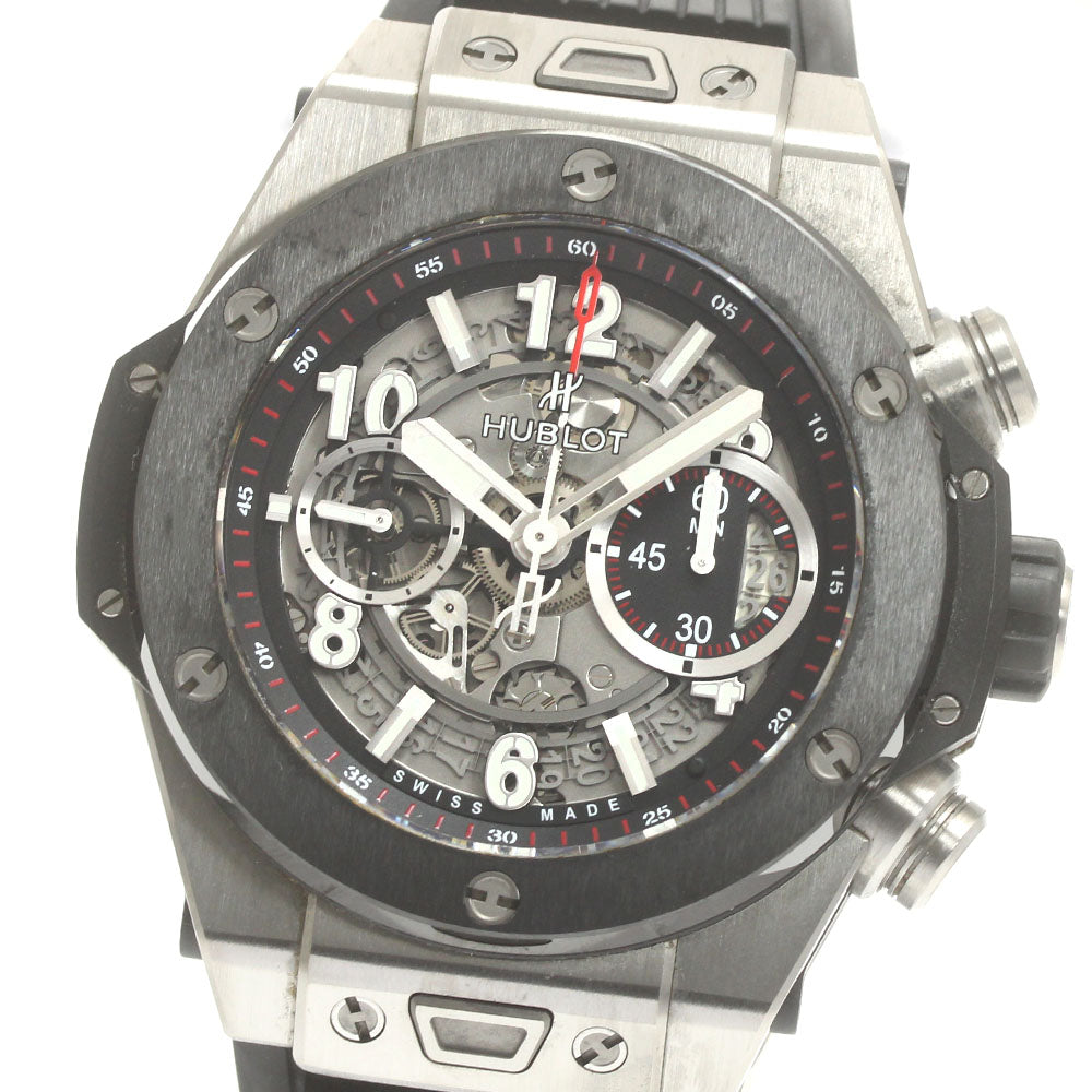 HUBLOT Big Bang Unico 411.NM.1170.RX Titanium Ceramic Automatic Men's _875178