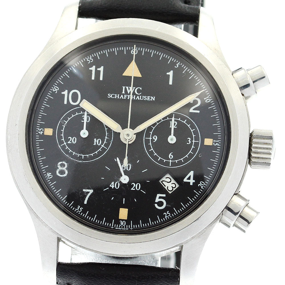 IWC SCHAFFHAUSEN Flieger IW374002 Date Chronograph Quartz Men's Watch_875181