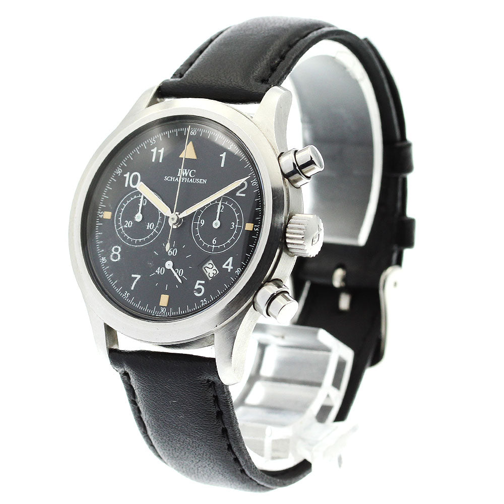IWC SCHAFFHAUSEN Flieger IW374002 Date Chronograph Quartz Men's Watch_875181