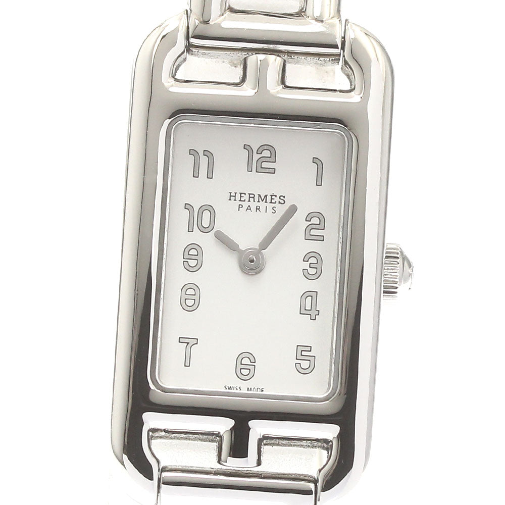 HERMES Nantucket NA2.110 Silver Dial Quartz Ladies Watch_875182