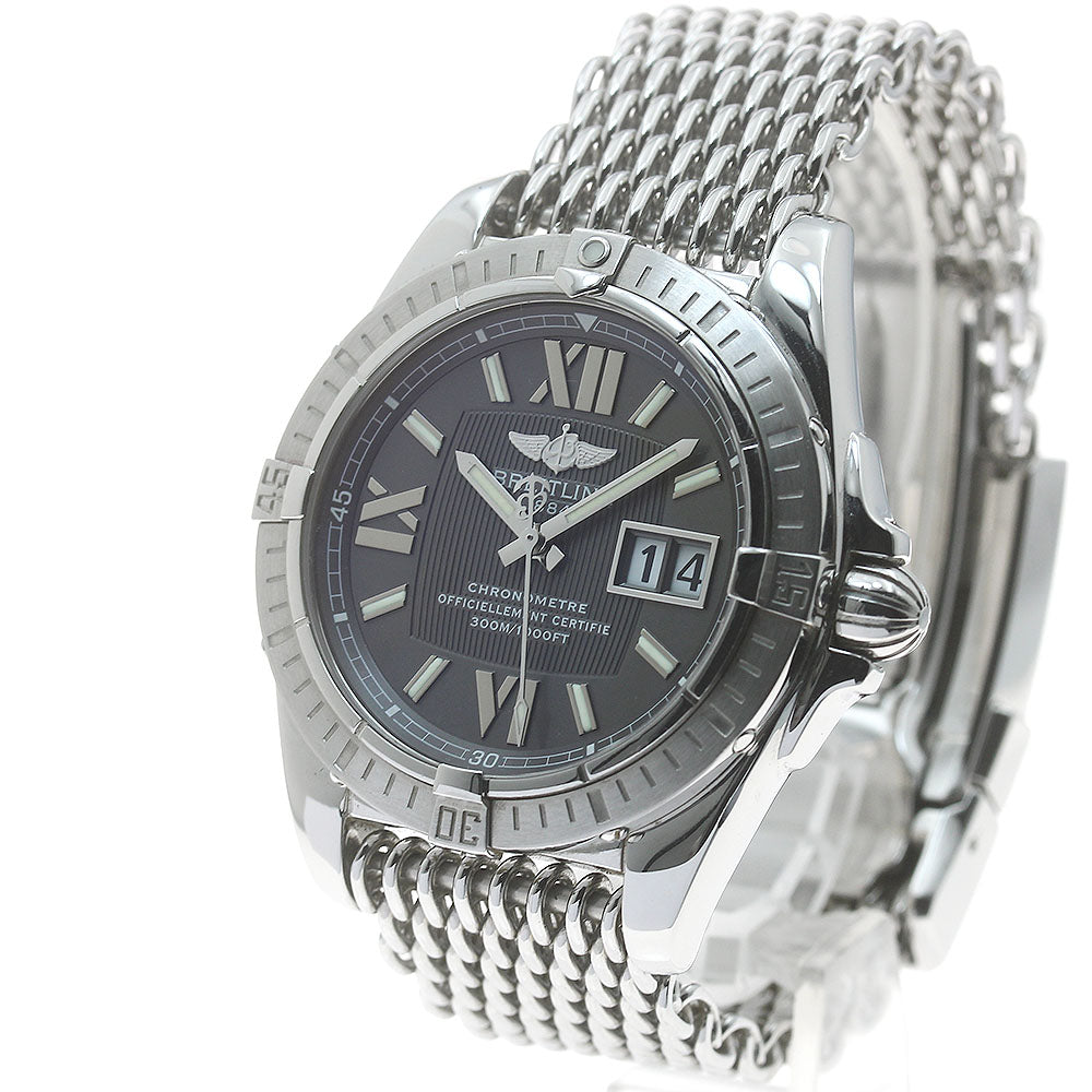 BREITLING galactic 41 cockpit A49350 Date gray Dial Automatic Men's Watch_875199