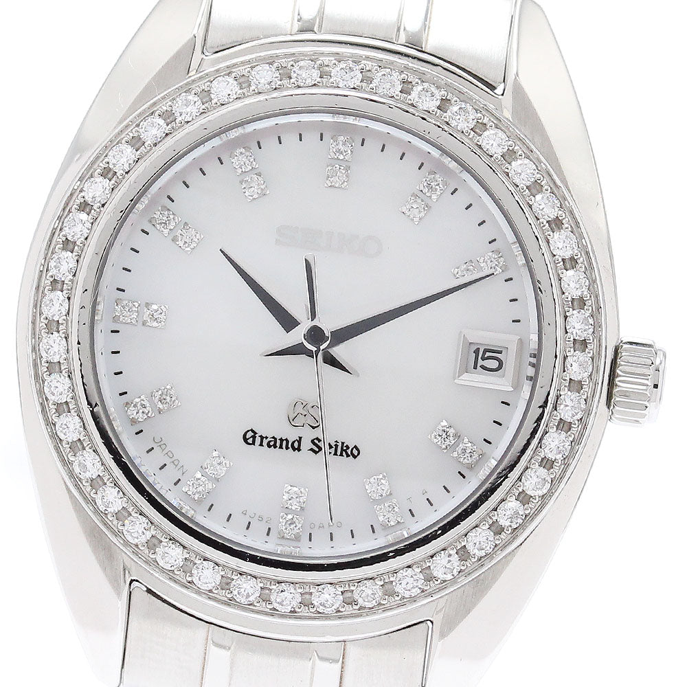 SEIKO Grand Seiko STGF091/4J52-0AD0 diamond bezel Quartz Ladies Watch_875207
