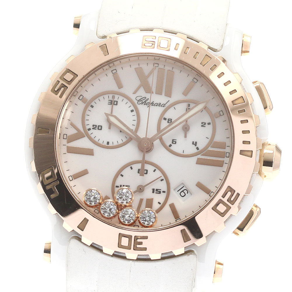 Chopard Happy sports 288515-9001 Moving Diamond Chronograph Limited Men's_875208