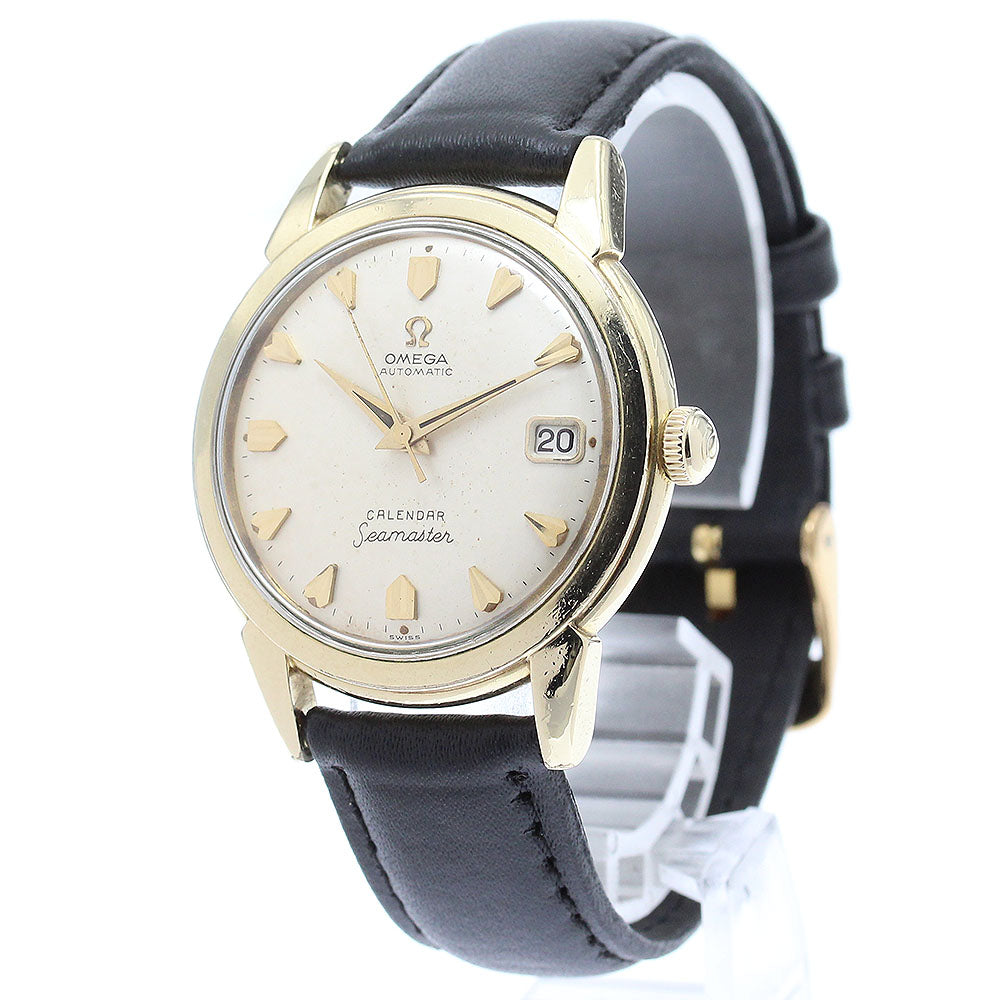 OMEGA Seamaster calendar Date Cal.502 Silver Dial Automatic Men's Watch_875232