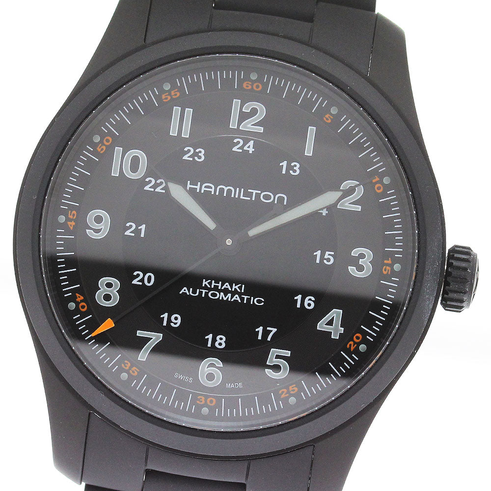 HAMILTON Khaki field H70215130 black Dial Automatic Men's Watch_875234