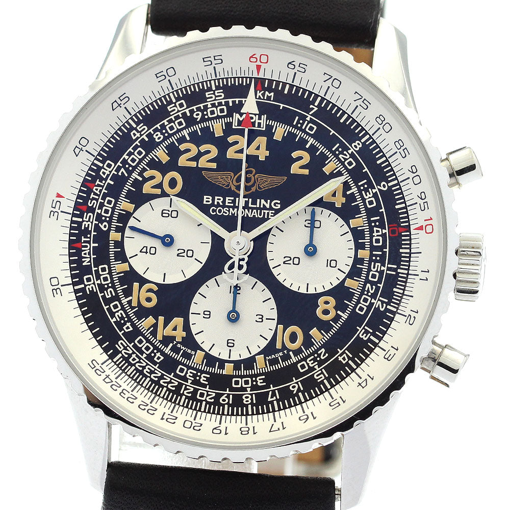 BREITLING Navitimer Cosmonaute A12022 Chronograph Hand Winding Men's_875239