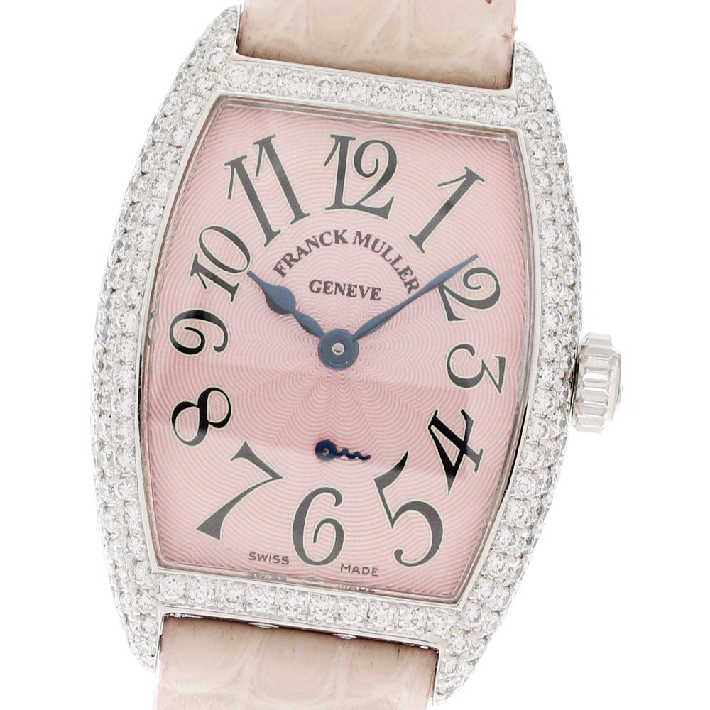 FRANCK MULLER Tonocar Vex 1750S6D Diamond Bezel Hand Winding Ladies Watch_875245