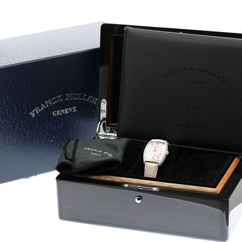 FRANCK MULLER Tonocar Vex 1750S6D Diamond Bezel Hand Winding Ladies Watch_875245