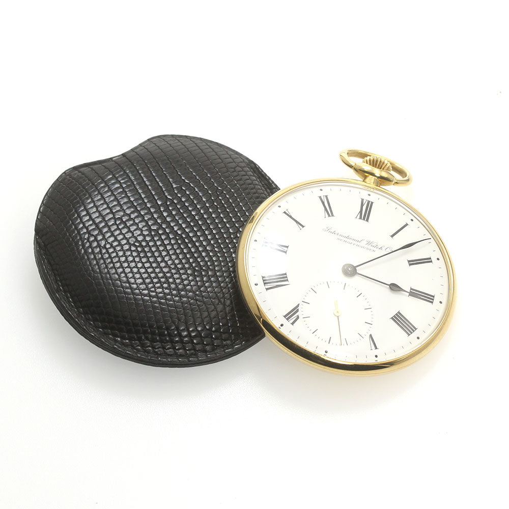 IWC SCHAFFHAUSEN Pocket watch K18YG Cal.952 small second Hand Winding_875247