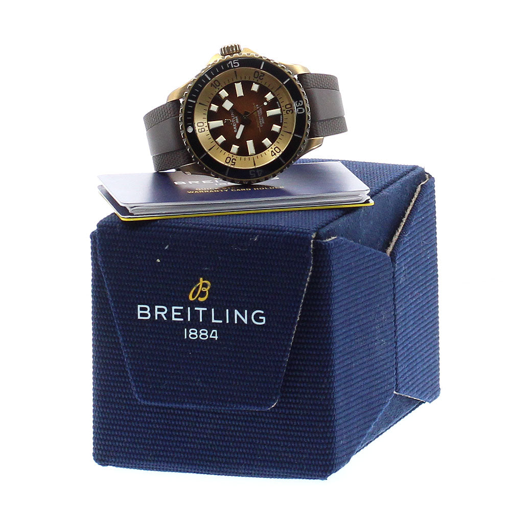 BREITLING Super Ocean Automatic 44 N17376 bronze Brown Dial AT Men's_875251