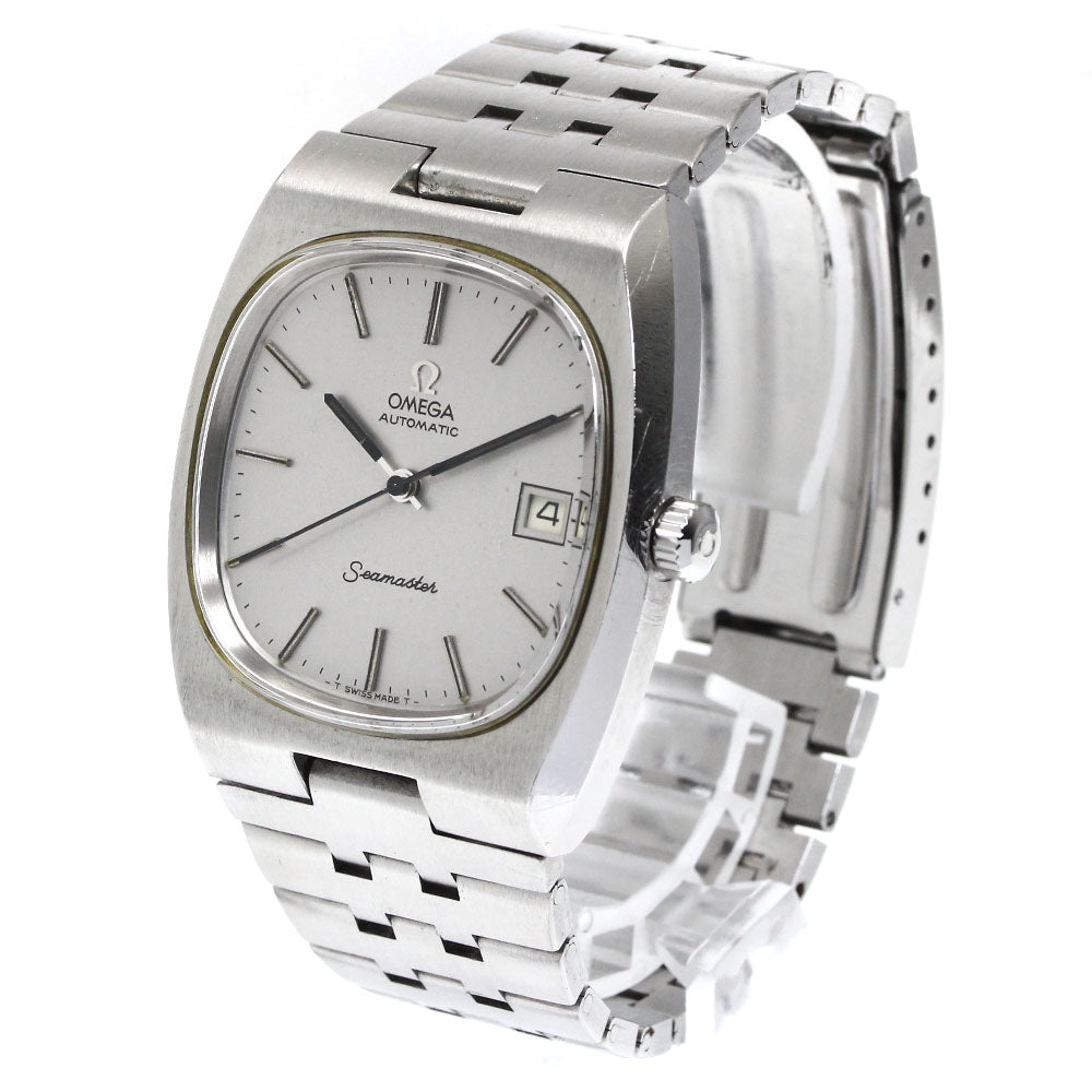 OMEGA Seamaster 166.0240 Vintage Cal.1012 Date Silver Dial Automatic Men's Watch_875260