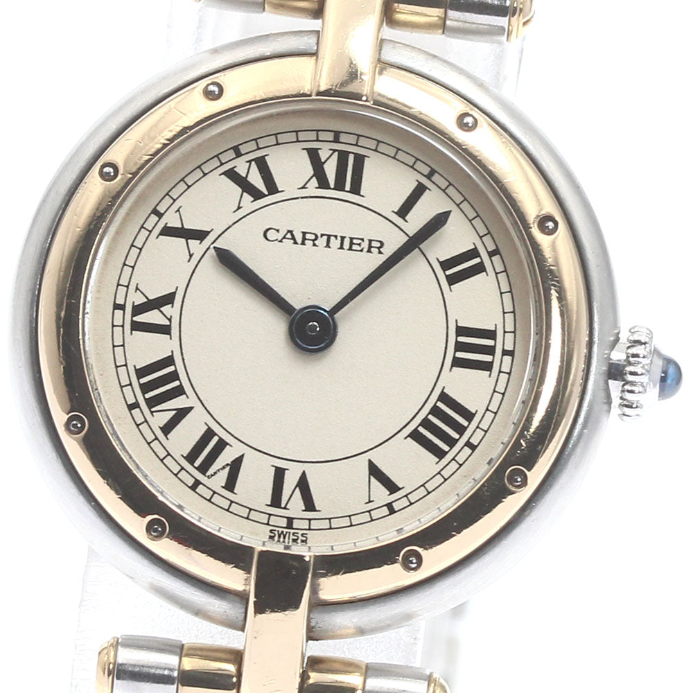 CARTIER PANTHERESM 84084242 2 Low Beige Dial Quartz Ladies Watch_875285